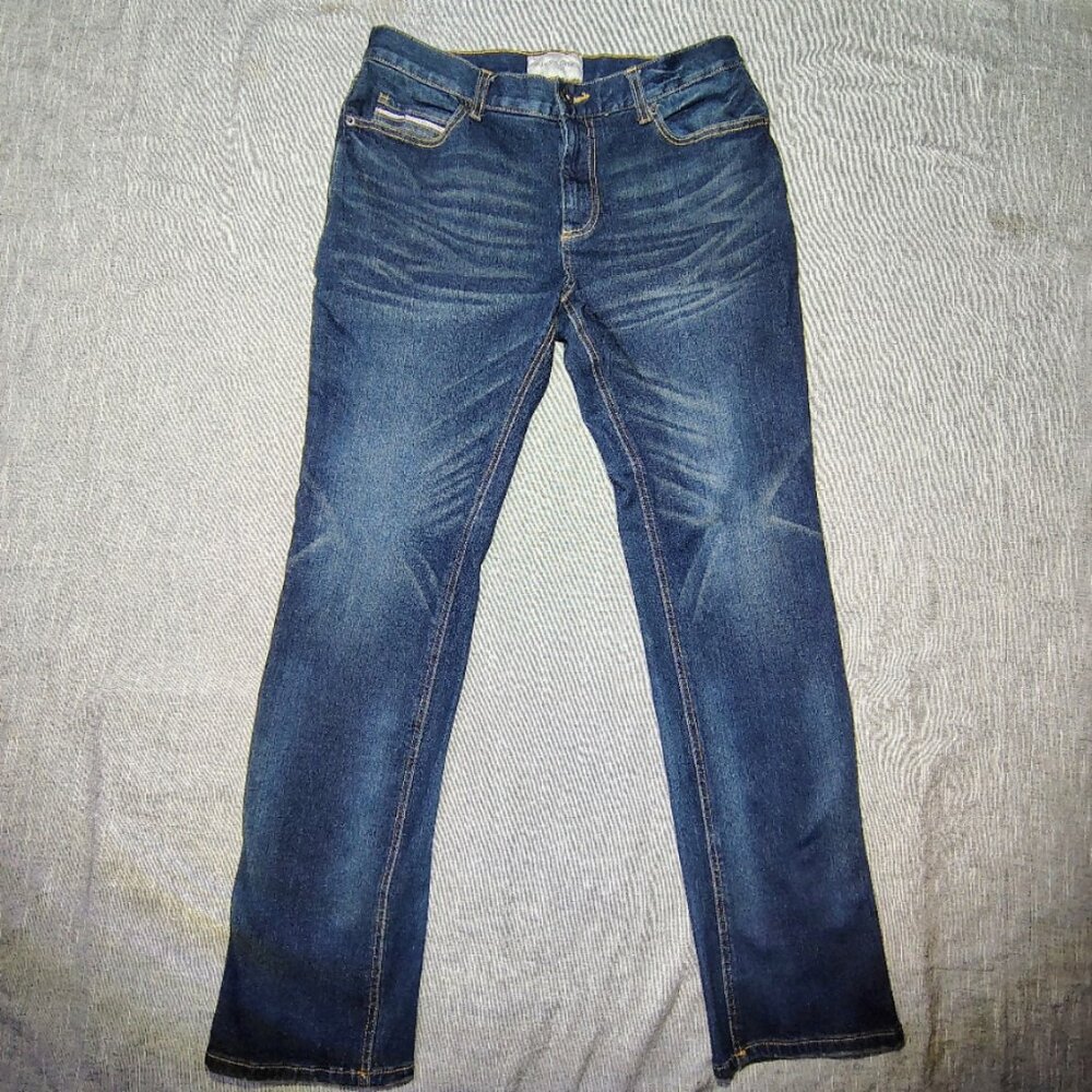 Sun + Stone Jeans‎ Mens Size 32 x 32 Blue Straight Leg Alphie